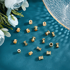 18Pcs 3 Style Brass Beads&nbsp;KK-PH0002-46