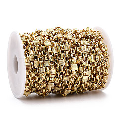 Brass Twist Knot Lock Link Chains&nbsp;CHC-T016-17G