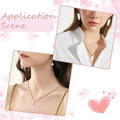 24Pcs 8 Styles Electroplated Natural Quartz Crystal Pendants&nbsp;PALLOY-YW00122
