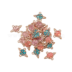 Zinc Alloy Enamel Links connectors&nbsp;ENAM-CJ0001-19