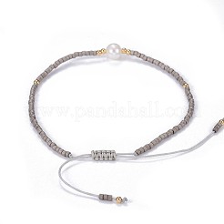 Adjustable Nylon Cord Braided Bead Bracelets&nbsp;BJEW-P256-B01