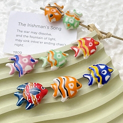 Handmade Porcelain Beads&nbsp;PW-WG52263-M