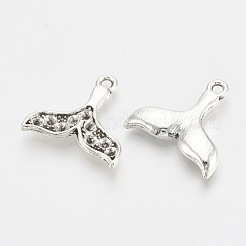 Tibetan Style Alloy Pendant Rhinestone Settings&nbsp;TIBE-N002-07AS-LF