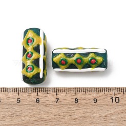 Handmade Lampwork Enamel  Beads&nbsp;LAMP-B051-01A