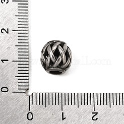 316 Surgical Stainless Steel European Beads&nbsp;SA-CBA1C2C-03AS