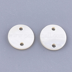Freshwater Shell Links connectors&nbsp;X-SHEL-T012-72A