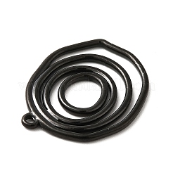 304 Stainless Steel Pendants Ion Plating(IP)&nbsp;STAS-M312-02EB