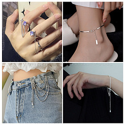 DIY Chain Bracelet Necklace Making Kit&nbsp;DIY-YS0001-43