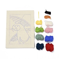 Parrot Punch Embroidery Supplies Kit&nbsp;LS-DIY-H155-07