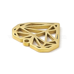 304 Stainless Steel Pendants&nbsp;STAS-G297-03G