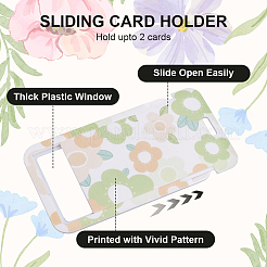 Plastic Name Card Holders&nbsp;AJEW-WH20020-068C