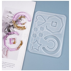 DIY Dangle Earring Accessories Silicone Molds&nbsp;DIY-D049-13