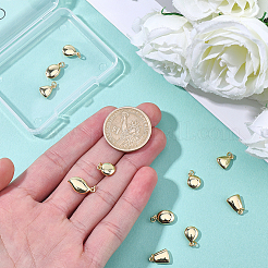 12Pcs 6 Styles Brass Charms&nbsp;KK-BBC0024-82