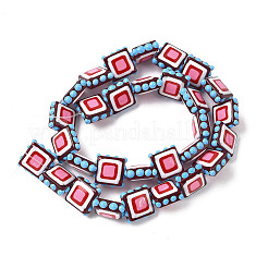 Baking Paint Glass Enamel Beads&nbsp;LAMP-S079-14F