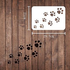 Large Plastic Reusable Drawing Painting Stencils Templates&nbsp;DIY-WH0202-038