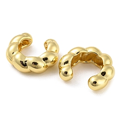 Ring Shape Brass Cuff Earrings&nbsp;EJEW-Q785-18G