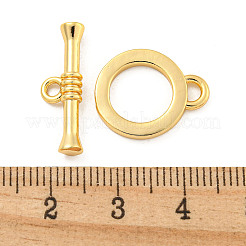 Brass Toggle Clasps&nbsp;KK-A223-02G