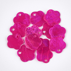 Spray Painted Capiz Shell Charms&nbsp;SSHEL-T006-08