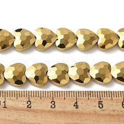Electroplate Glass Beads Strands&nbsp;EGLA-L045-D-FP02