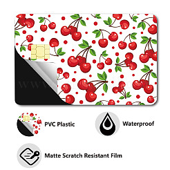 Rectangle PVC Plastic Waterproof Card Stickers&nbsp;DIY-WH0432-106