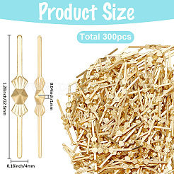 300Pcs Bowknot Brass Connector Charms&nbsp;KK-SP0002-65A