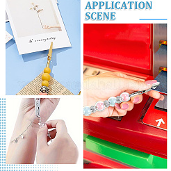 4Pcs Alloy Bracelet Tool Jewelry Helper Beadable Alligator Clips&nbsp;AJEW-SP0001-69A