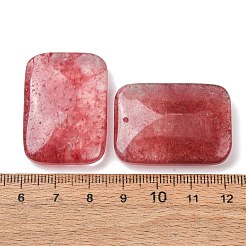Natural Strawberry Quartz Pendants&nbsp;GG-CBA04F4-04C