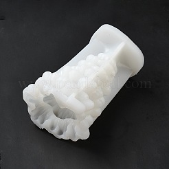 3D Christmas Tree DIY Candle Silicone Molds&nbsp;LS-CAND-B002-13B