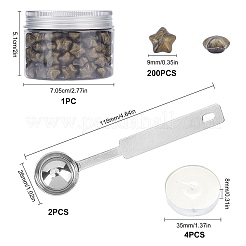 Sealing Wax Particles Kits for Retro Seal Stamp&nbsp;DIY-CP0003-54G