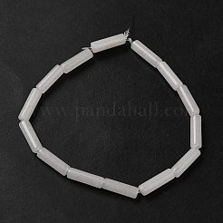 Natural White Jade Beads Strands&nbsp;G-U010-A10-01