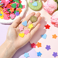300Pcs 3 Styles Felt Accessories&nbsp;DIY-SC0031-14