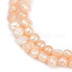 Natural Cultured Freshwater Pearl Beads Strands&nbsp;PEAR-P064-19H-02C