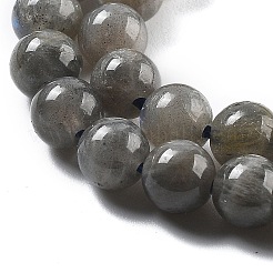 Natural Labradorite Beads Strands&nbsp;G-S333-6mm-035-01
