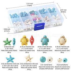 DIY Synthetic Turquoise Beads Kits&nbsp;DIY-FS0003-78