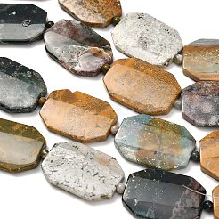 Natural Ocean Agate/Ocean Jasper Beads Strands&nbsp;G-H335-C03