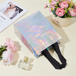 20Pcs Iridescent Rainbow Cloth Gift Tote Bags&nbsp;ABAG-GO0001-15