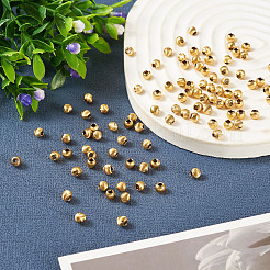 100Pcs Brass Beads&nbsp;KK-TA0008-53