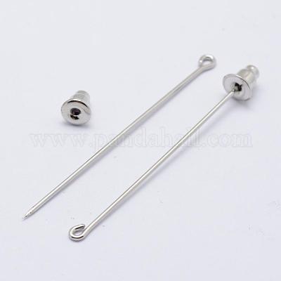 Brass Pin Findings&nbsp;KK-E710-07P-1