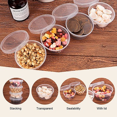 Column Plastic Bead Containers&nbsp;CON-BC0003-04-1