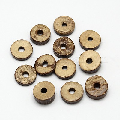 Dyed Donut Coconut Beads&nbsp;COCB-M001-12mm-07-1