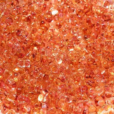 Transparent Baking Paint Glass Seed Beads&nbsp;SEED-A033-06A-16-1
