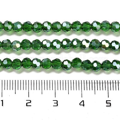 Transparent Glass Beads&nbsp;EGLA-A035-T4mm-B10-1