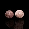 Natural Strawberry Quartz Display Decorations, Home Office Decoration, Round, 40mm