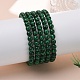 Synthetic Malachite(Dyed) Bead Stretch Bracelets&nbsp;BJEW-K212-A-031-2