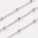 Tarnish Resistant 304 Stainless Steel Cable Chains&nbsp;CHS-K003-01P-0.5MM-1