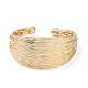 Brass Open Cuff Bangles&nbsp;BJEW-A144-01D-1