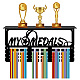 Rectangle Iron Medal Hanger Holder&nbsp;ODIS-WH0052-002-1