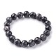Natural Larvikite Beads Stretch Bracelets&nbsp;BJEW-F380-01-C14-1