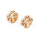 Brass Micro Pave Cubic Zirconia Beads&nbsp;KK-B100-043G-02-1