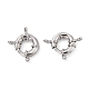 Rack Plating Brass Spring Ring Clasps&nbsp;KK-D399-B-P-NF-4